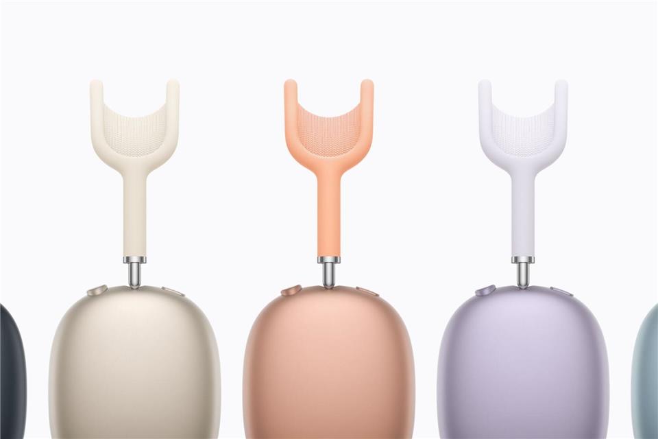 Die AirPods Max 2 werden in den Farben Mitternacht, Polarstern, Orange, Violett und Blau erhältlich sein.Apple Inc./dpa-tmn
