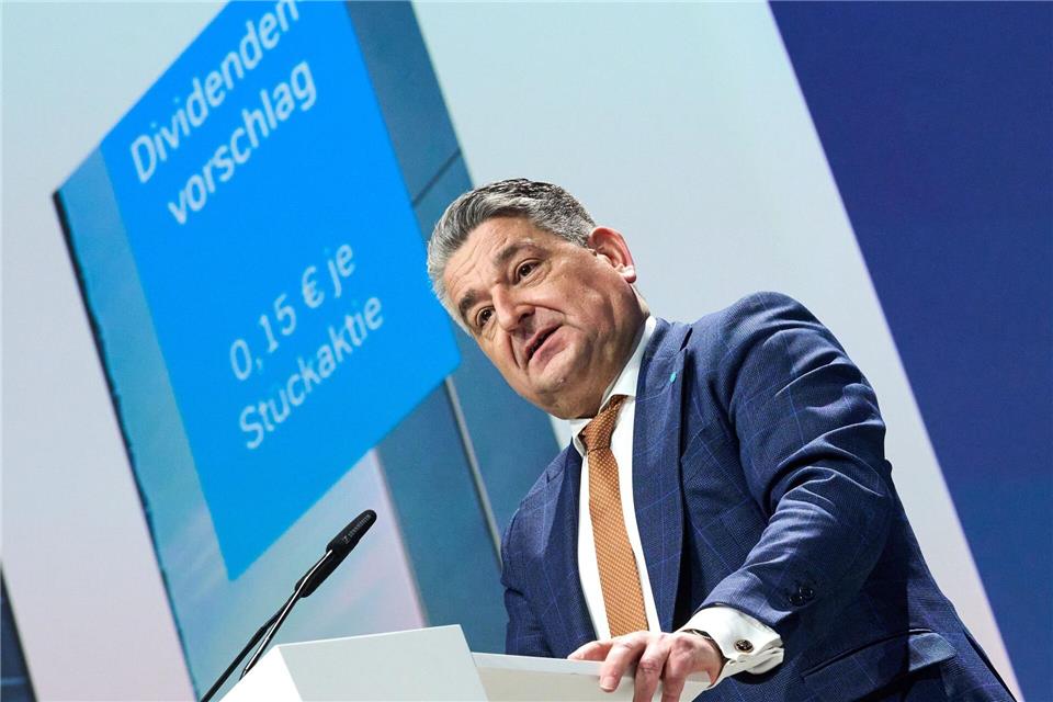 Die Aktionärinnen und Aktionäre sollen je Aktie 15 Cent Dividende erhalten. Bernd Thissen/dpa