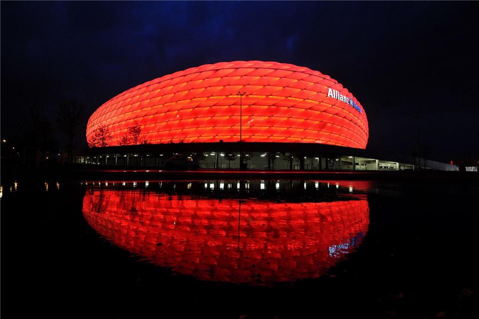 Die lange Geschichte der Sportstadt München Die Allianz Arena ist einer der Orte in München, in denen Sportgeschichte geschrieben wurde (Archivbild).picture alliance / Tobias Hase/dpa