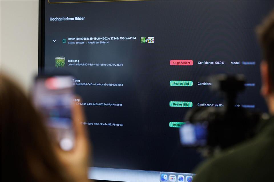 Die Anwendung ist für die polizeiliche Praxis angelegt.Hannes P. Albert/dpa