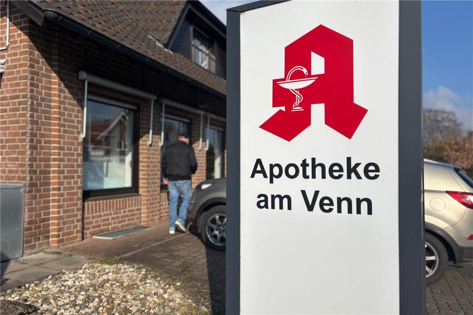 Die Apotheke am Venn in der Burloer Waldstraße schließt Ende des Monats.