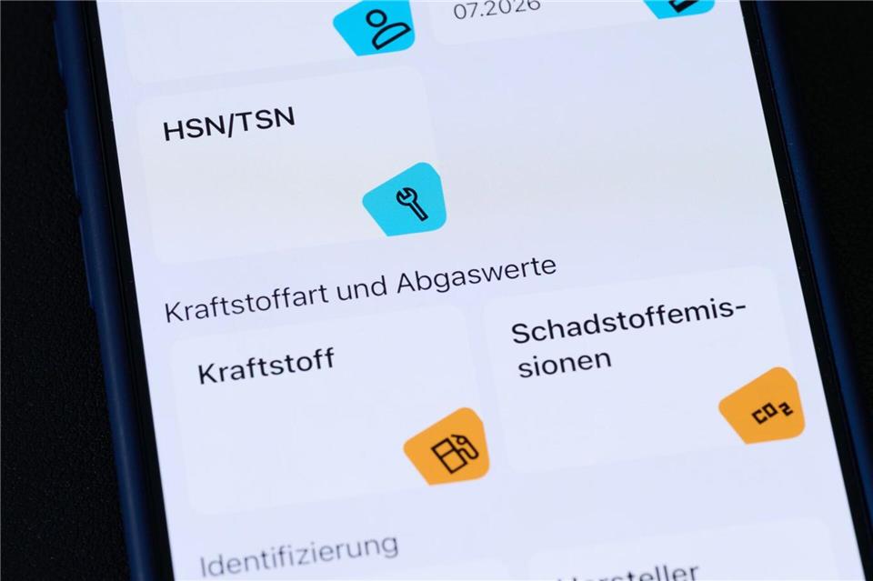 Die App wurde vom Kraftfahrt-Bundesamt und der Bundesdruckerei entwickelt. Jens Dudziak/dpa