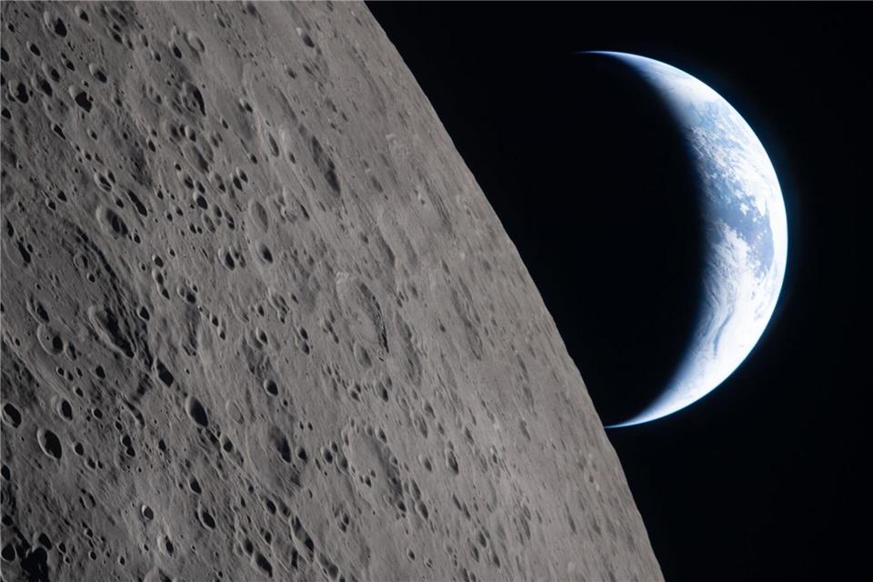 Die „Artemis 2“-Crew hat sich auf den Weg zurück zur Erde gemacht.Uncredited/NASA/AP/dpa