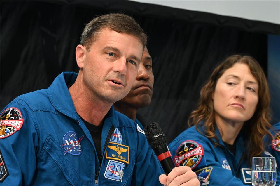 Die Artemis-Astronauten sind extra nach Bremen zu kommen, um sich bei den Ingenieuren zu bedanken. Carmen Jaspersen/dpa