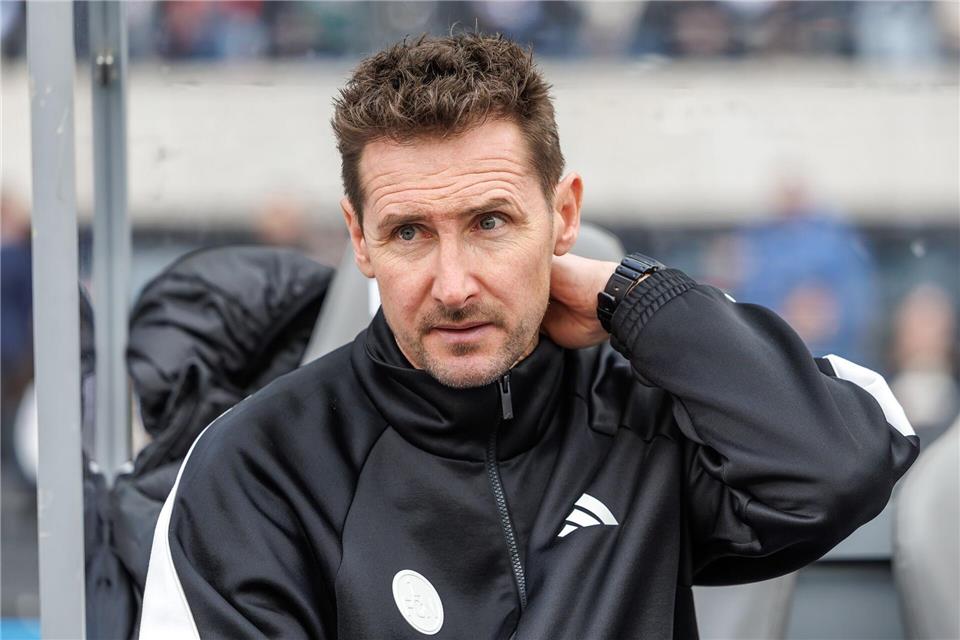 Die Auswärtsmisere des Teams von Miroslav Klose hält an.Andreas Gora/dpa