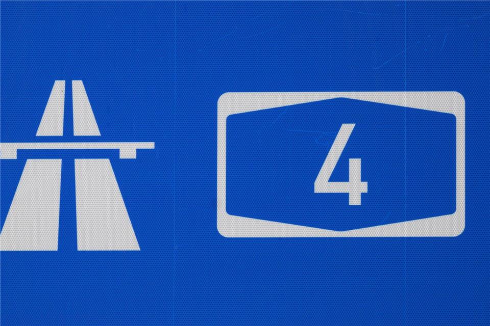 Die Autobahn A4 ist laut Autobahn GmbH die wichtigste Ost-West-Verbindung in Sachsen. Stellenweise verkehren hier 120.000 Fahrzeuge am Tag.Hendrik Schmidt/dpa