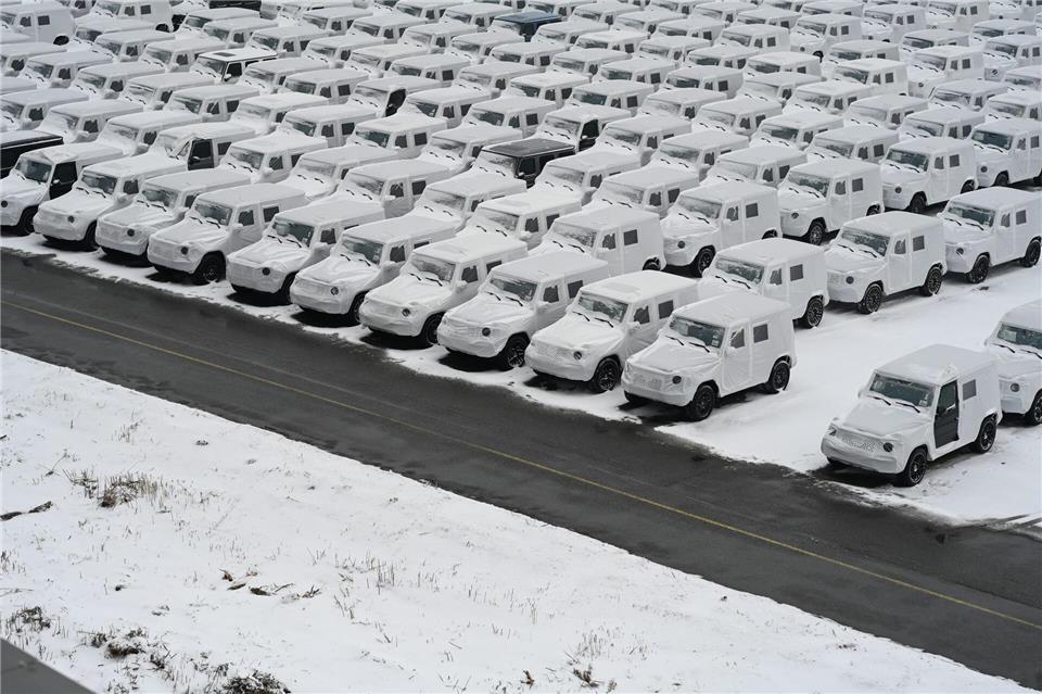 Die Autobranche trifft der Zollstreit mit den USA besonders. (Symbolbild)Lars Penning/dpa