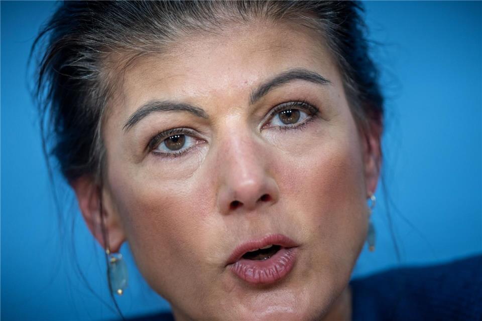 Die BSW hat es mit Abweichlern in Brandenburg zu tun. (Archivbild)Michael Kappeler/dpa