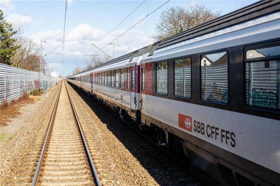 Die Bahnmitarbeiter schlossen das Paar von der Weiterfahrt Richtung Basel aus. (Symbolbild)Philipp von Ditfurth/dpa