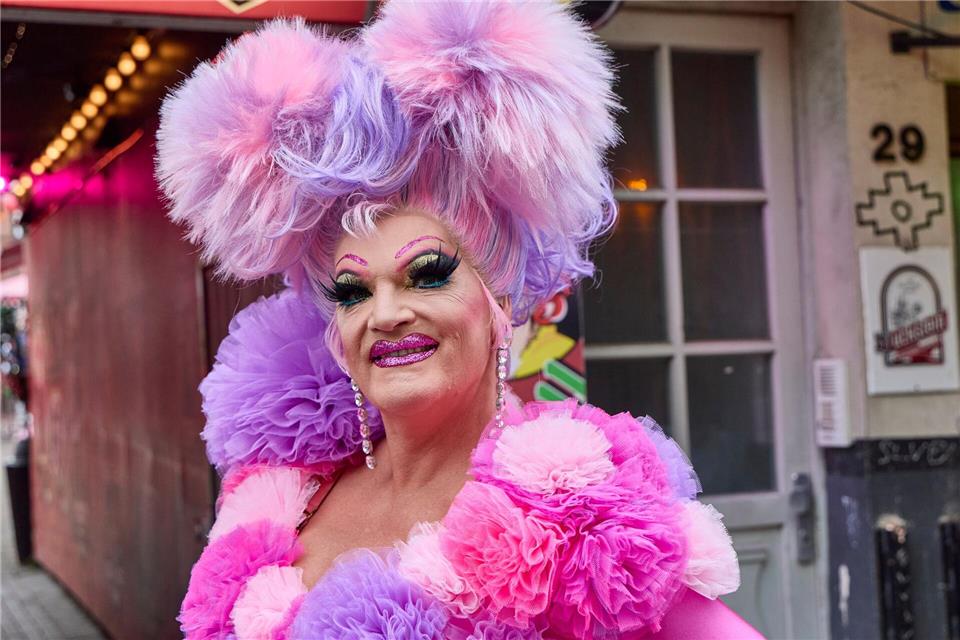 Die Bar von Olivia Jones soll in wenigen Wochen eröffnen. (Archivbild)Georg Wendt/dpa