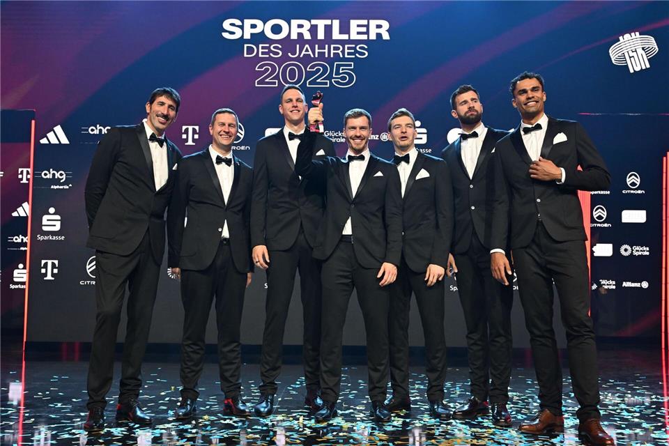 Die Basketballer sind Mannschaft des Jahres.Uli Deck/dpa