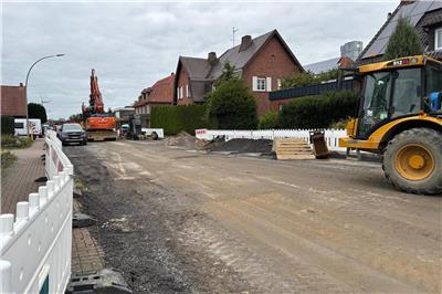 Bahnhofstraße in Heiden: Further asphalt work planned for the end of ...