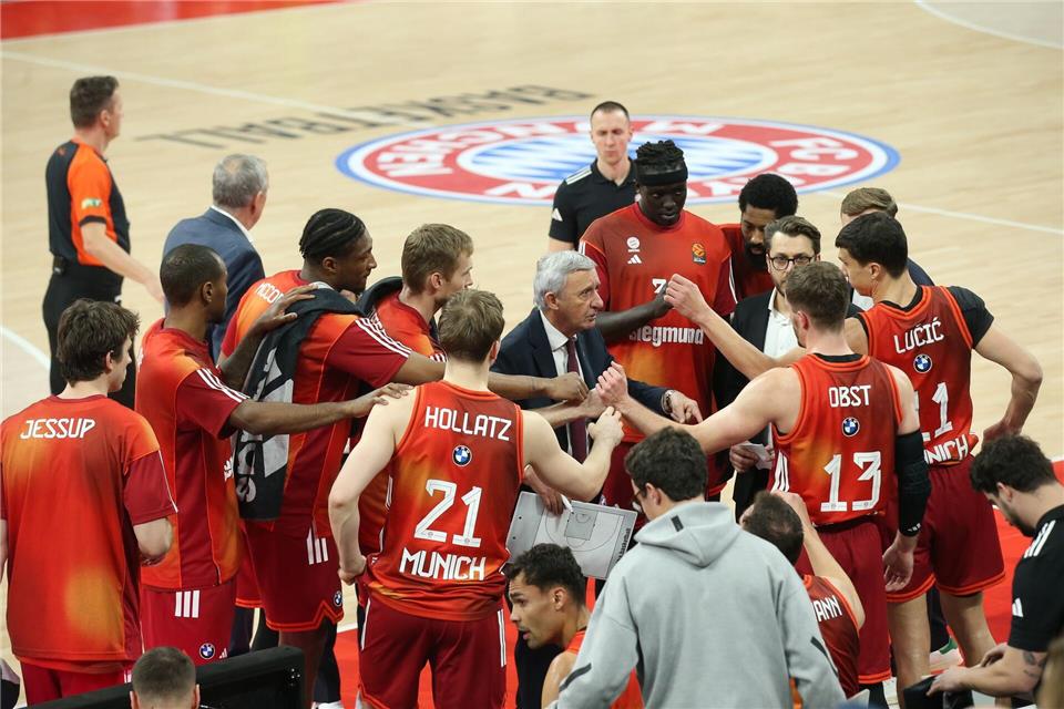 Die Bayern-Basketballer haben unter der Leitung von Svetislav Pesic einen Heimsieg eingefahren. (Archivbild)Matthias Stickel/dpa