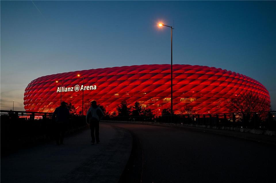 Die Bayern spielen am Abend gegen Atalanta Bergamo in der Allianz Arena. (Archivbild)Harry Langer/dpa