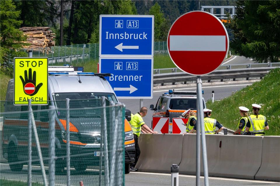 Die Benutzung der Brenner-Autobahn war für acht Stunden nicht erlaubt. Peter Kneffel/dpa