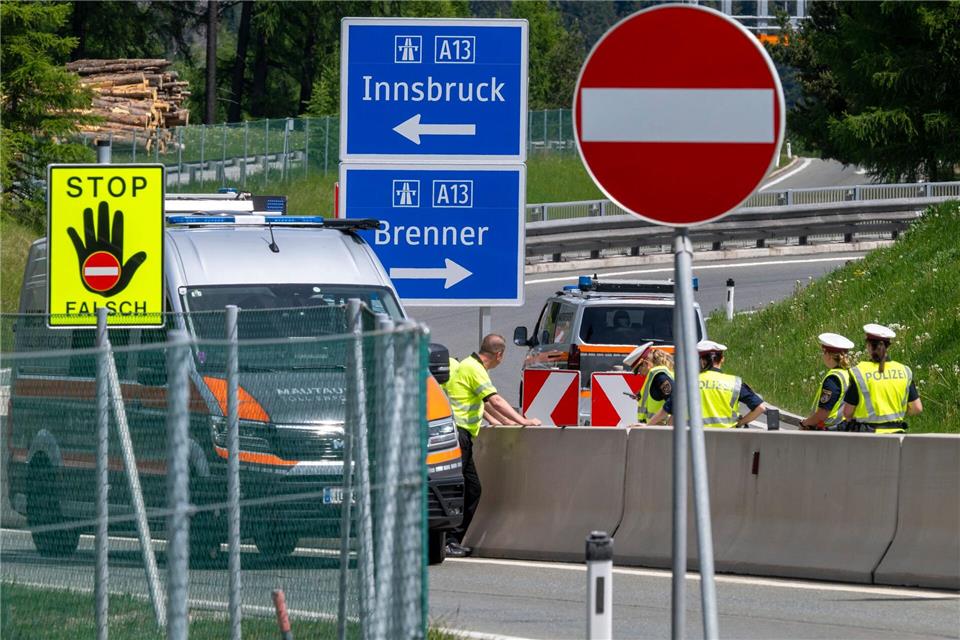 Die Benutzung der Brenner-Autobahn war für acht Stunden nicht erlaubt. Peter Kneffel/dpa
