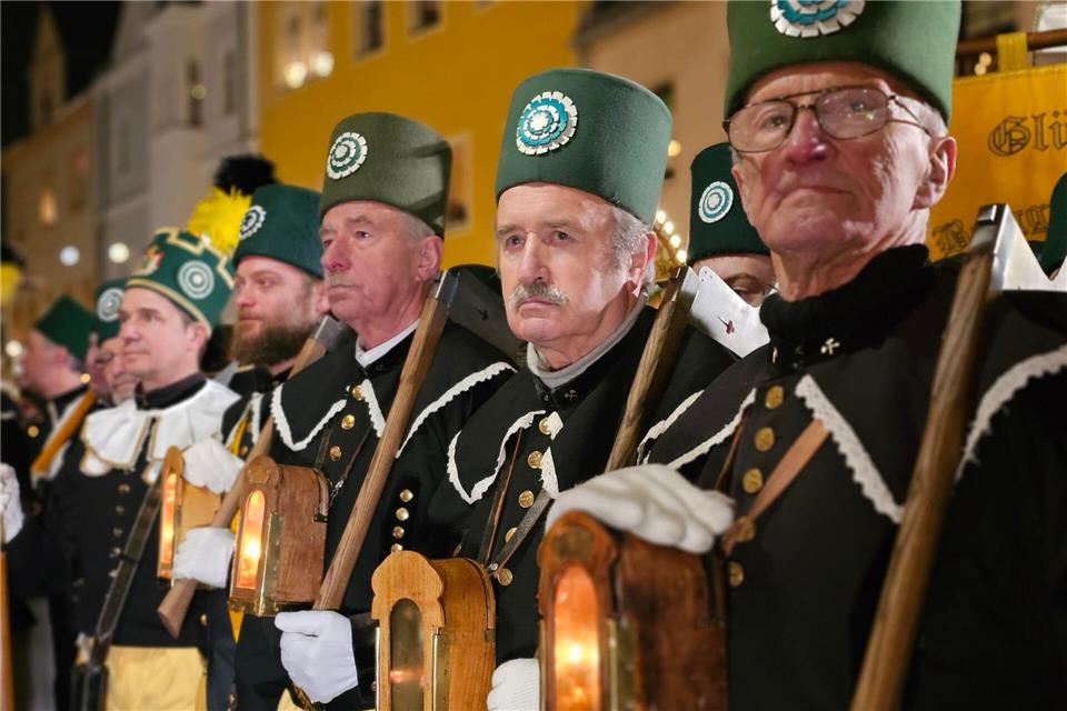 Die Bergparaden sind Tradition in Sachsen. (Archivbild)Mike Müller/dpa