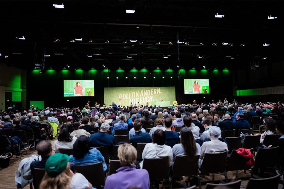 Die Berliner Grünen haben rund 18.000 Mitglieder. Christoph Soeder/dpa