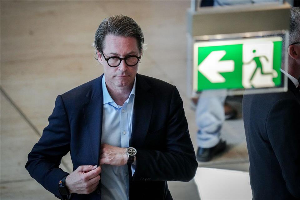 Die Berliner Staatsanwaltschaft hat Anklage gegen den ehemaligen Bundesverkehrsminister Andreas Scheuer erhoben (Archivbild).Kay Nietfeld/dpa