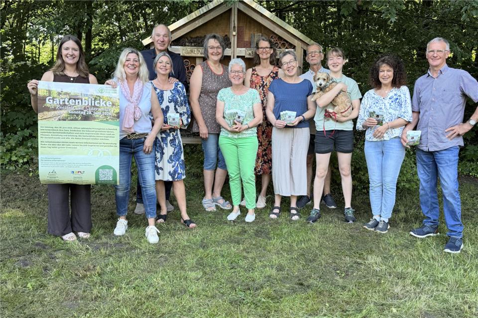 Die Besitzer von sieben Privatgärten, drei davon in Raesfeld, machen bei den Gartentagen am kommenden Sonntag mit.