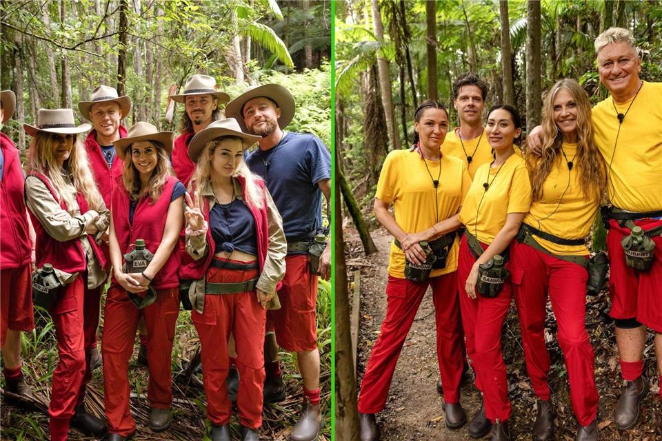 Die Bewohner des Dschungelcamps wohnen seit dem zweiten Tag alle zusammen. Patrick Heffels/RTL/dpa