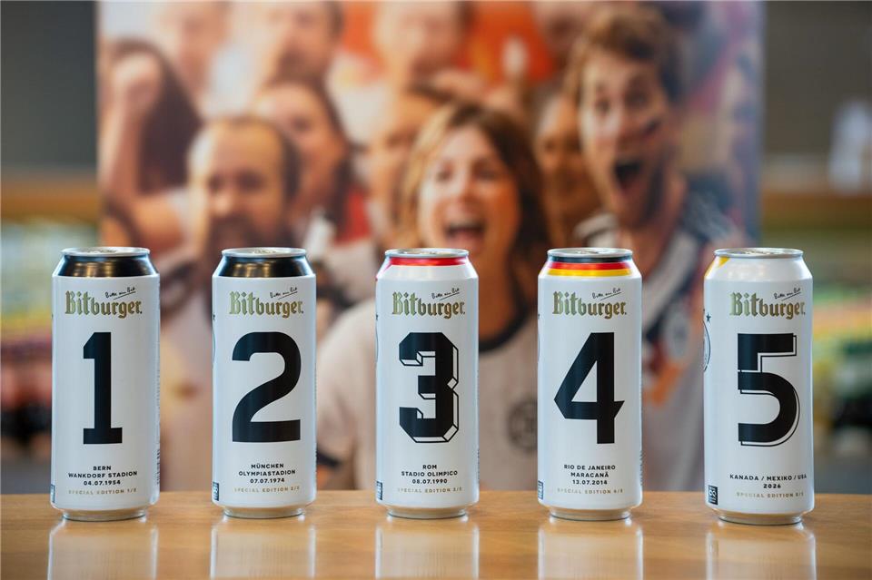 Die Bitburger Brauerei ist Sponsor des DFB und sieht Chancen mit der Fußball-WMHarald Tittel/dpa