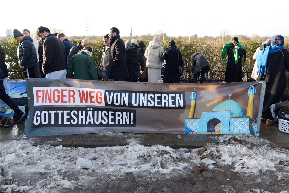 Die Blaue Moschee in Hamburg ist geschlossen. (Archivfoto)Georg Wendt/dpa