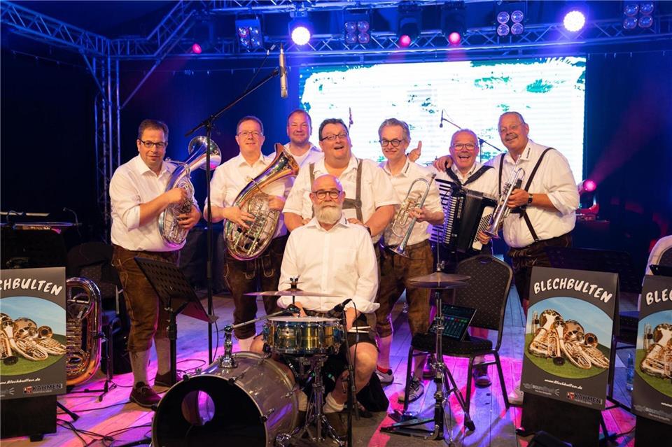 Die „Blechbulten“ versprechen ein breites Musikangebot.