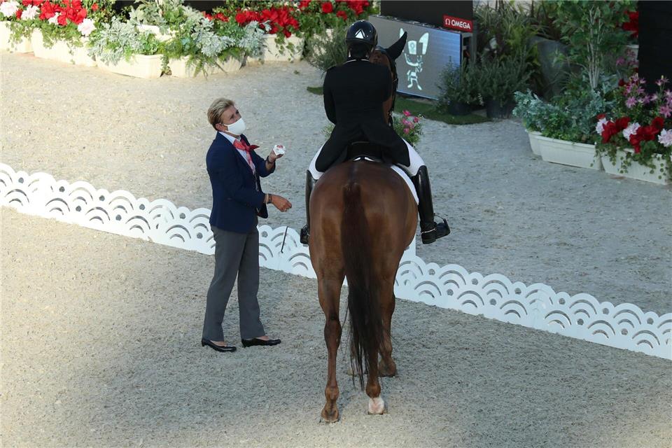 Die „Blut-Regel“ im Reitsport wurde für Springpferde geändert. In der Dressur gilt weiter die bisherige und strengere Regel. (Archivbild)Friso Gentsch/dpa