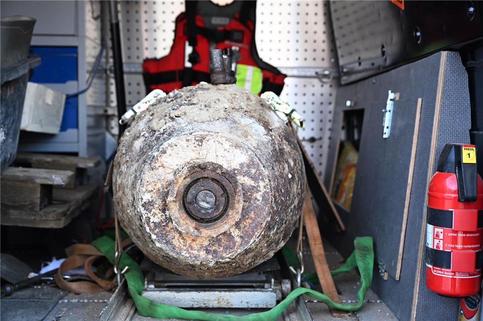 Die Bombe wurde erfolgreich entschärft. Felix Hörhager/dpa