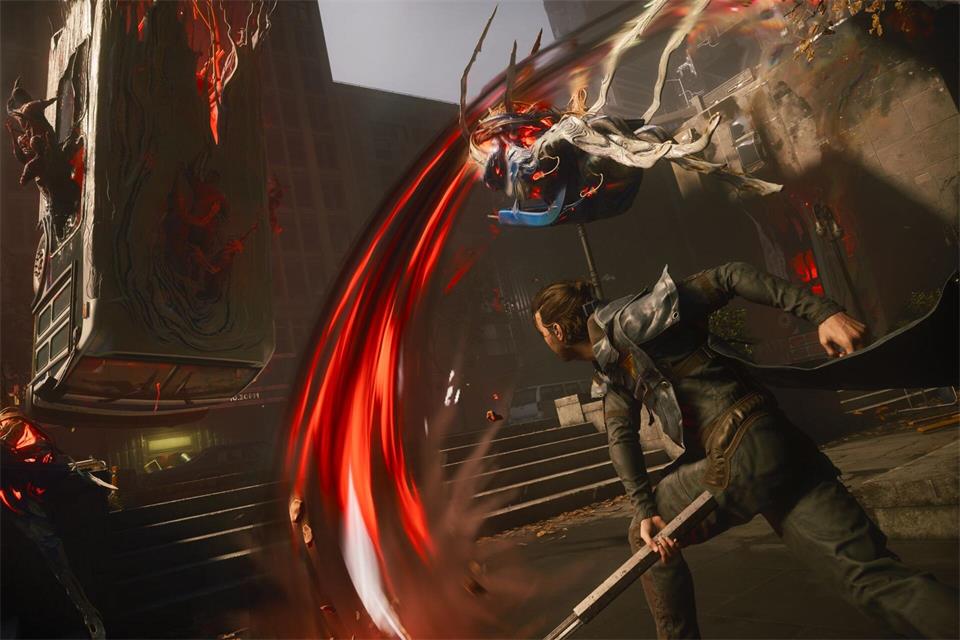 Die Bosskämpfe in „Control Resonant“ haben es in sich.Remedy Entertainment/dpa-tmn