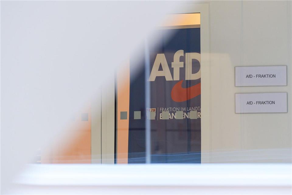Die Brandenburger AfD-Landtagsfraktion darf nicht an einem Praktikumstag für Schüler mitmachen (Archivbild). Soeren Stache/dpa-Zentralbild/dpa