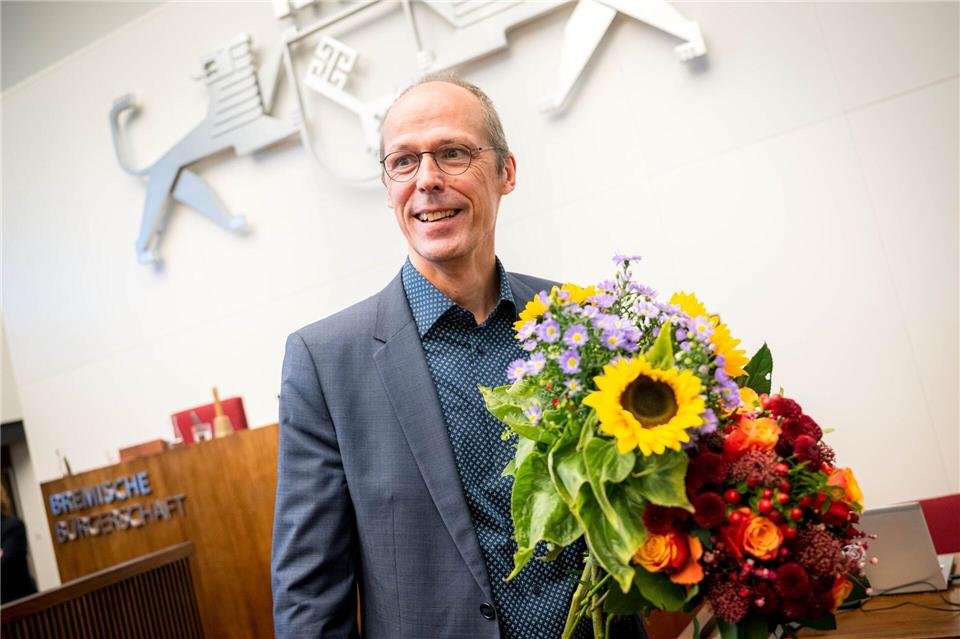 Die Bremische Bürgerschaft hat den Bildungsexperten Mark Rackles (SPD) als Senatsmitglied gewählt. Sina Schuldt/dpa