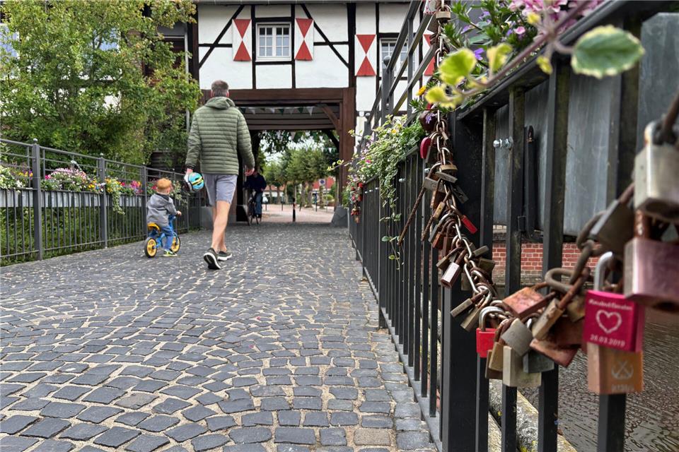 Die Brücke „An der Freiheit“.