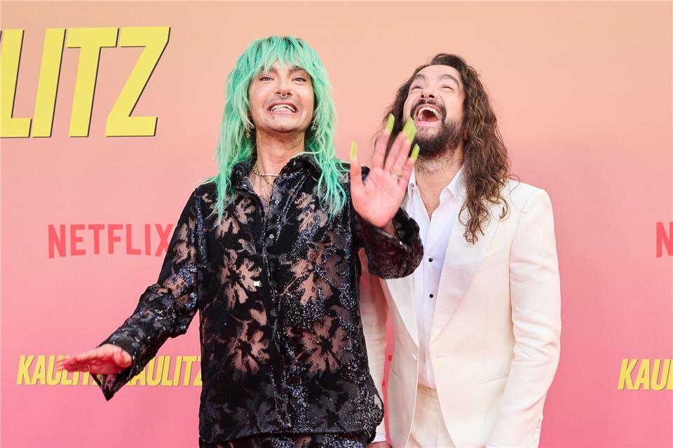 Die Brüder Bill und Tom Kaulitz sollen den Show-Klassiker „Wetten, dass..?“ wiederbeleben. (Archivfoto)Annette Riedl/dpa