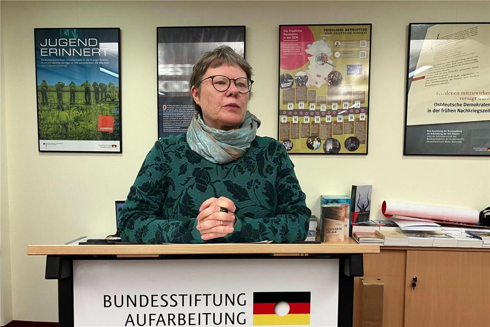 Die Bundesstiftung zur Aufarbeitung der SED-Diktatur wird von Direktorin Anna Kaminsky geleitet.Stefan Kruse/dpa