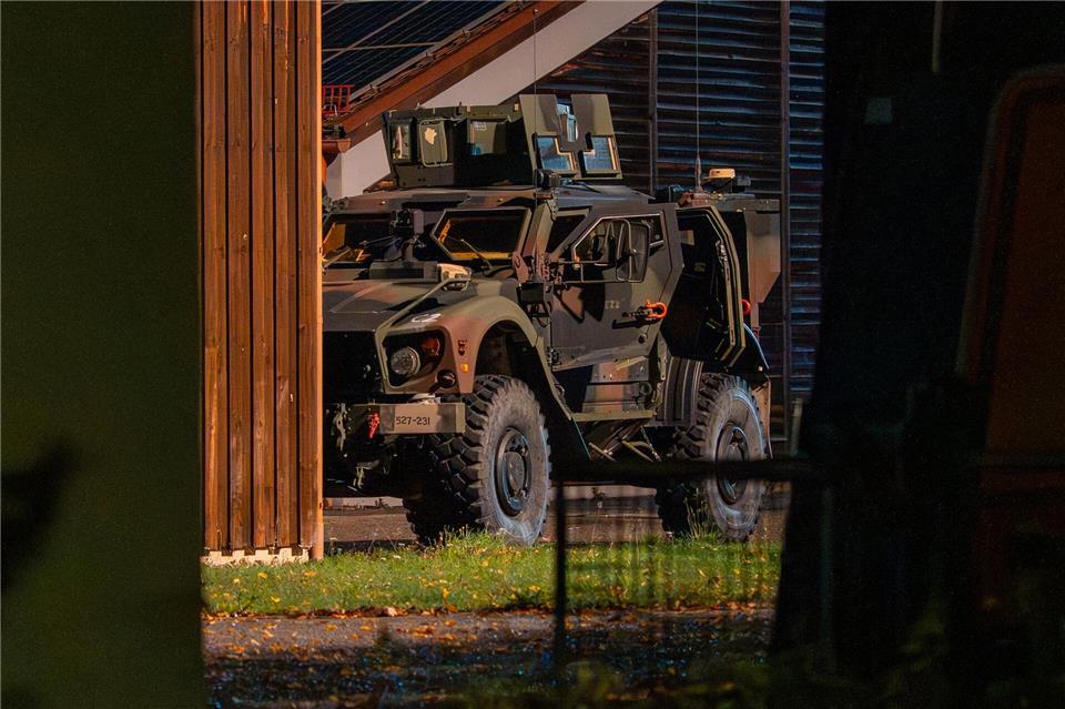 Polizei schießt bei Übung Bundeswehrsoldaten an Die Bundeswehr spricht von einer „Fehlinterpretation“.Lars H./News5/dpa