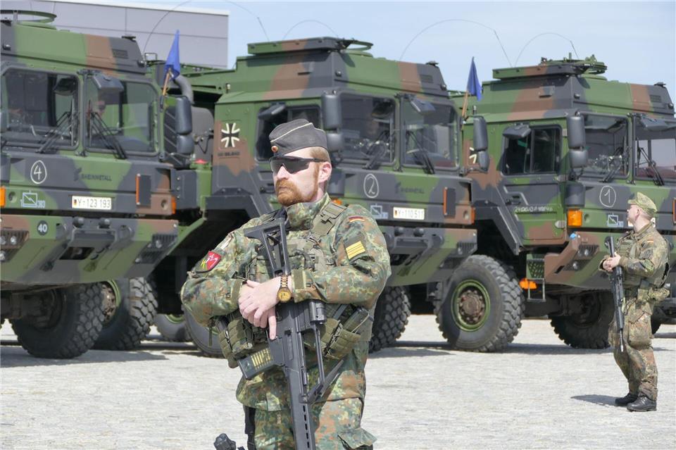Die Bundeswehr zeigte sich mit der großangelegten Übung „Hethex 2026“ zufrieden. (Archivbild)Gregor Mühlhaus/dpa-Zentralbild/dpa