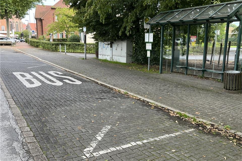 Die Bushaltestelle an der Silvesterstraße soll zu einer Mobilstation ausgebaut werden.