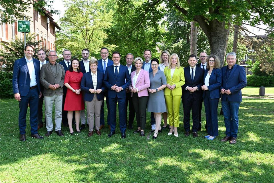 Die CDU geht mit einigen neuen Gesichtern ins Kabinett. (Archivbild)Bernd Weißbrod/dpa