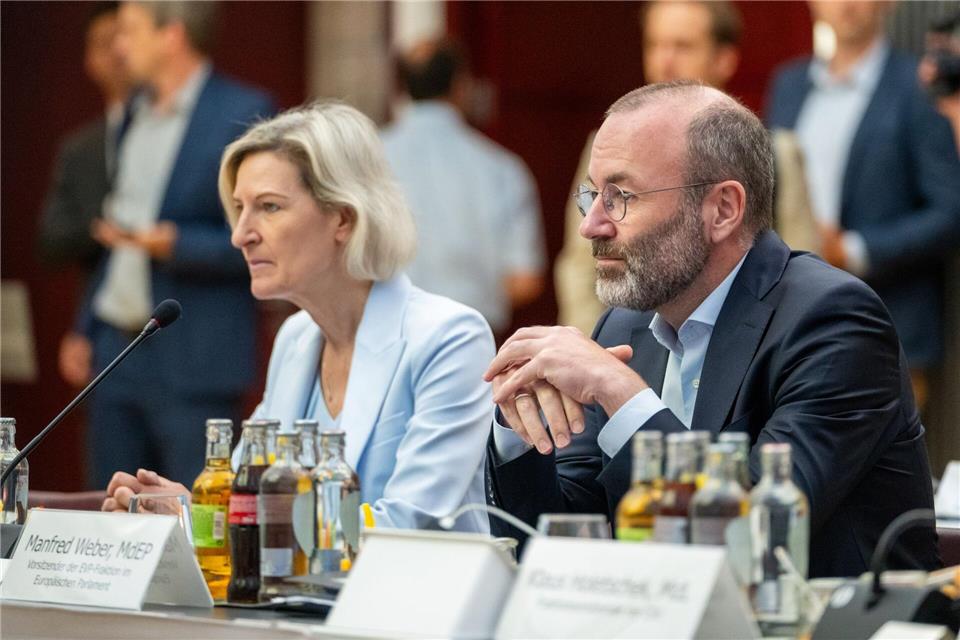 Die CSU-Politikerin Angelika Niebler ist im Europäischen Parlament Mitglied der EVP-Fraktion, die von ihrem Parteifreund Manfred Weber geführt wird. (Archivbild)Leonie Asendorpf/dpa