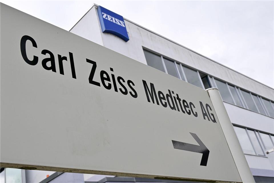 Die Carl Zeiss Meditec AG gehört zu den umsatzstärksten Industrieunternehmen in Ostdeutschland.Martin Schutt/dpa