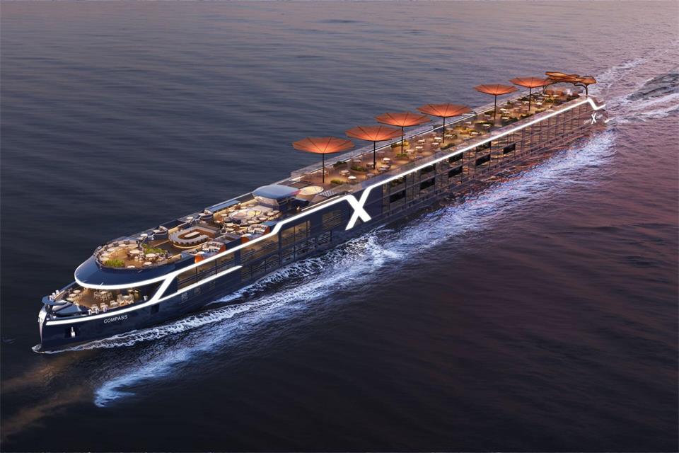 Die „Celebrity Compass“ ist eines der beiden Schiffe, mit denen Celebrity Cruises seine Premiere auf dem Flussreisemarkt gibt.Celebrity Cruises/dpa-tmn