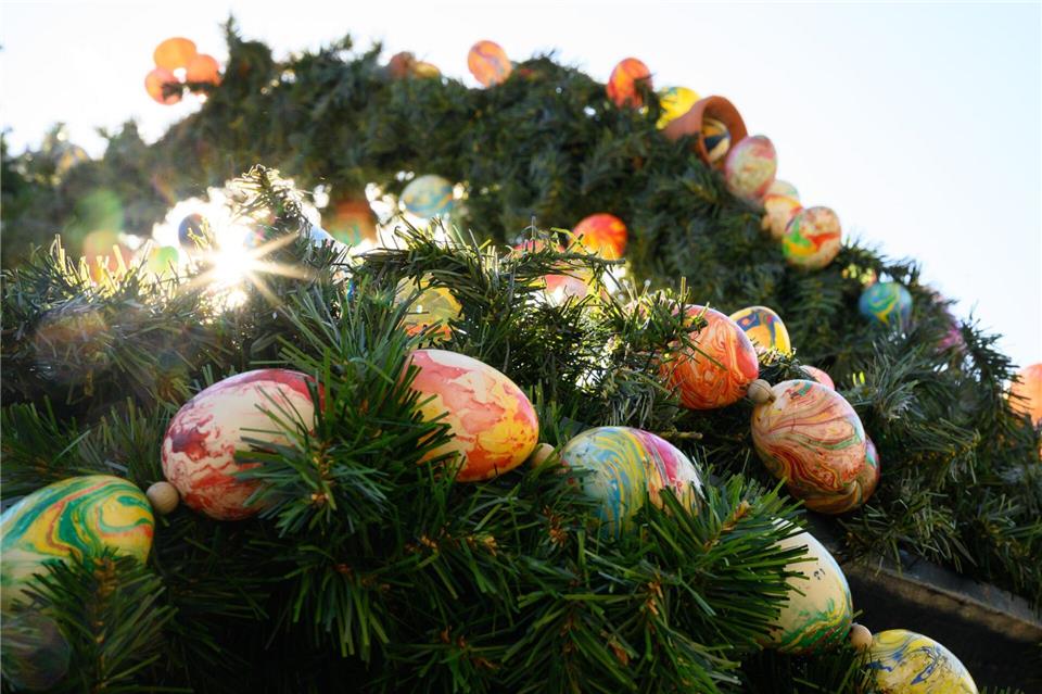 Die Chancen auf viel Sonnenschein sind bundesweit wohl am Montag am höchsten. Sebastian Gollnow/dpa