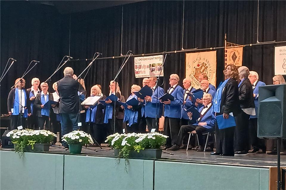 Die Chorgemeinschaft Raesfeld feierte mit einem Freundschaftssingen ihr 100. Jubiläum.