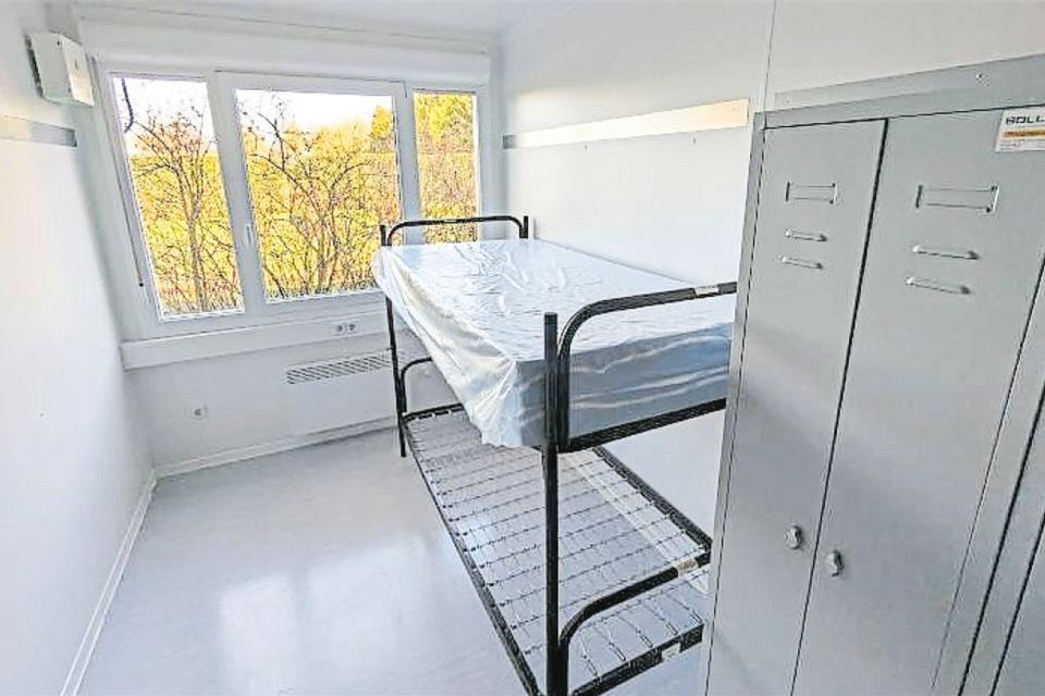 Die Container am Haugen Kamp in Coesfeld sind bald so eingerichtet, dass Flüchtlinge einziehen können.