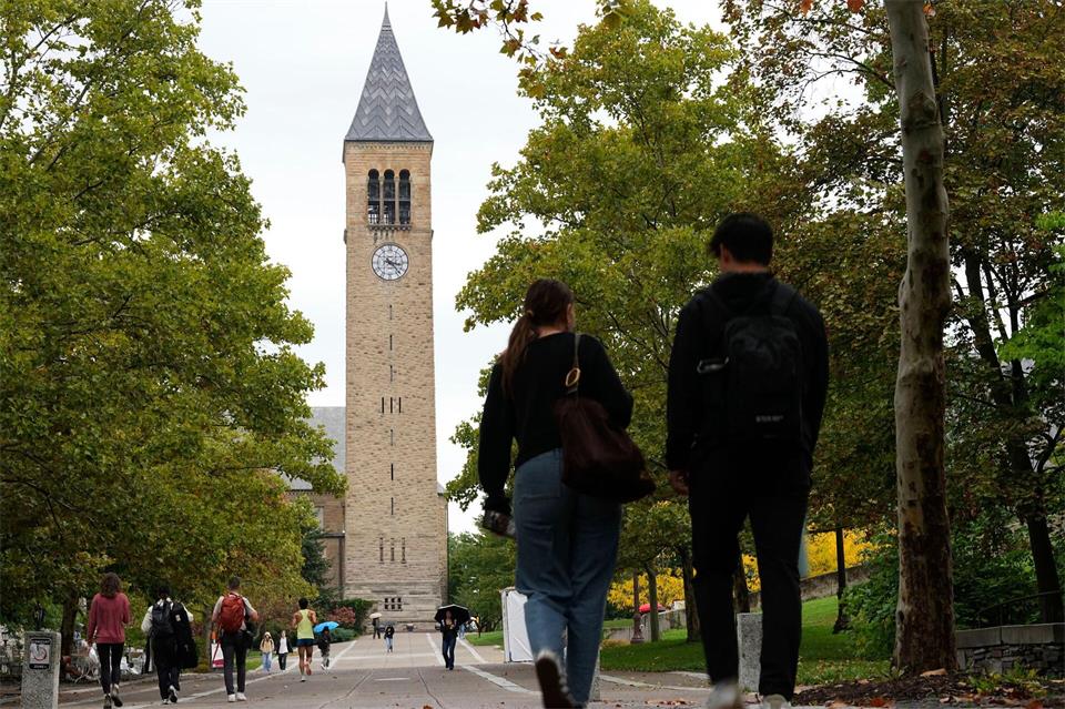 Die Cornell-Universität gehört zur prestigeträchtigen Ivy League.Matt Rourke/AP/dpa
