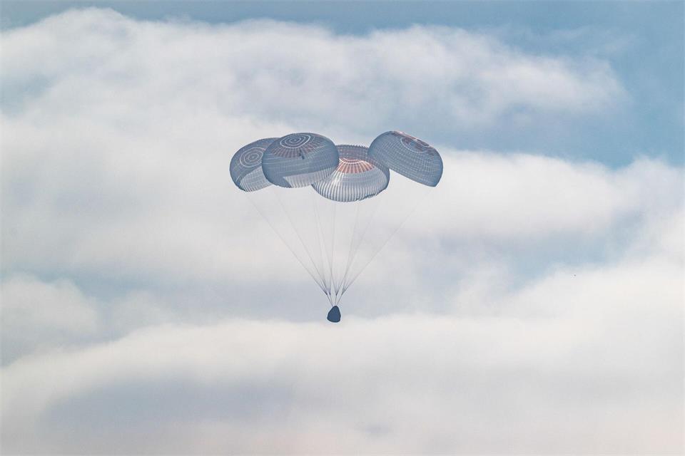 Die „Crew 12“ ist zurück auf der Erde. Keegan Barber/NASA/AP/dpa