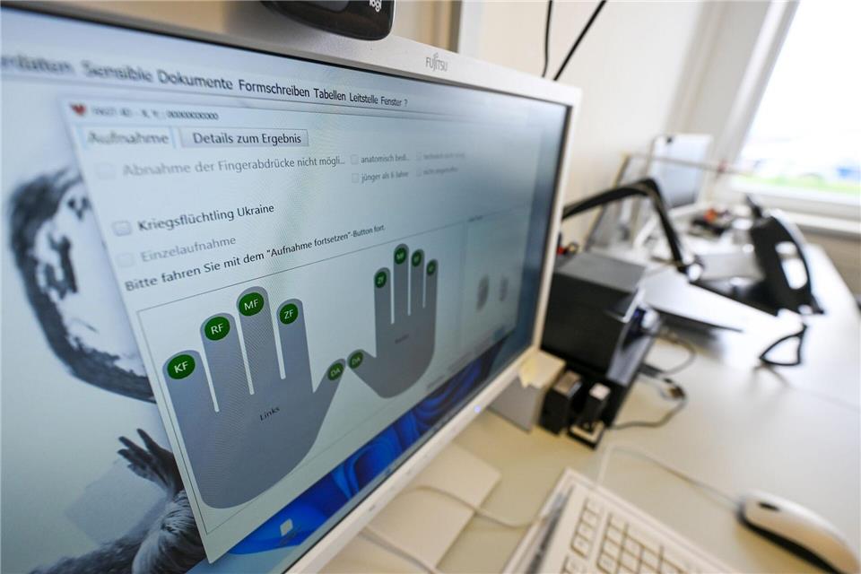 Die Daten, die hier erhoben werden, sollen in einer europäische Datenbank gespeichert werden. Jens Kalaene/dpa