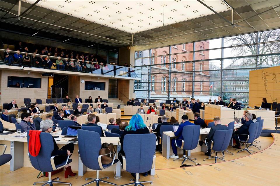 Die Debatte über den Fall im Landtag ist teils hitzig.Frank Molter/dpa